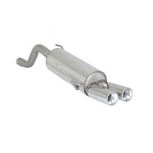 SCARICO RAGAZZON TERMINALI TONDI 2x80mm ALFA ROMEO MITO