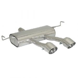 SCARICO RAGAZZON CENTRALE TERMINALI TONDI 2x102mm GIULIETTA