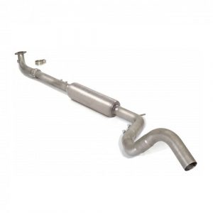 FLESSIBILE + CENTRALE RAGAZZON CON SILENZIATORE ABARTH 500 - Linea Magg. 63,5mm