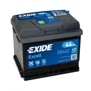 BATTERIA AUTO EXIDE 44Ah 420A polo Dx