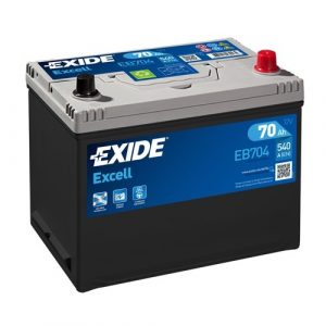 BATTERIA AUTO EXIDE 70Ah 540A polo Dx