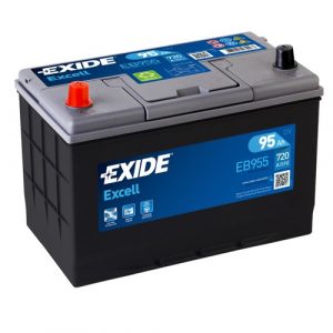 BATTERIA AUTO EXIDE 95Ah 720A polo Sx