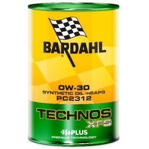 Olio motore Bardahl TECHNOS XFS PC2312 0W-30 (SAE 0W30) Acea C2 - 1Lt  -  Bardahl 203682312A