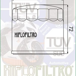 Alternative view of FILTRO OLIO MOTO HIFLOFILTRO HF153